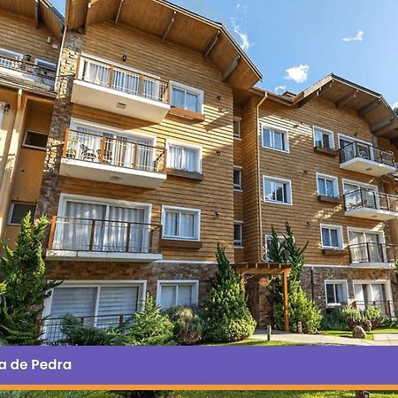 Rosa Edificio Casa De Pedra Apartment Gramado Exterior photo