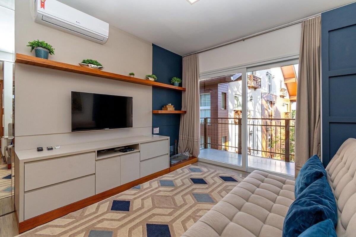 Rosa Edificio Casa De Pedra Apartment Gramado Room photo